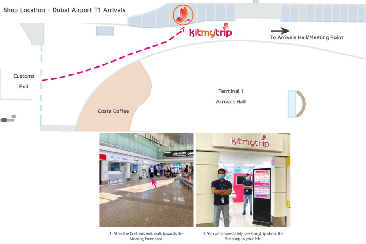 [두바이]아랍에미레이트 4G 포켓 와이파이 렌탈 (두바이 공항 픽업)