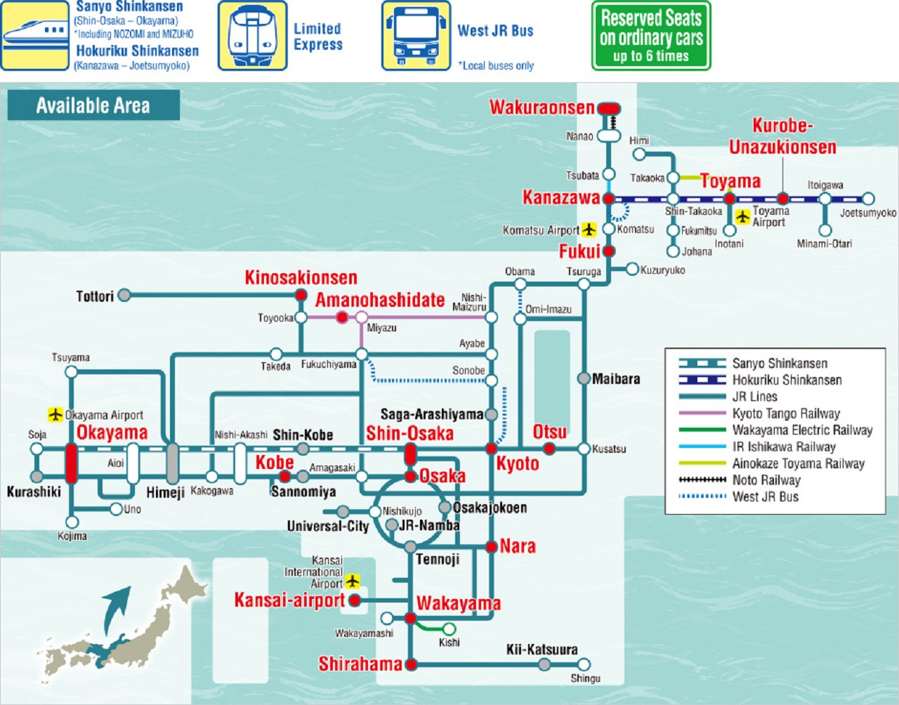 JR Kansai Hokuriku Area Pass – photo 5