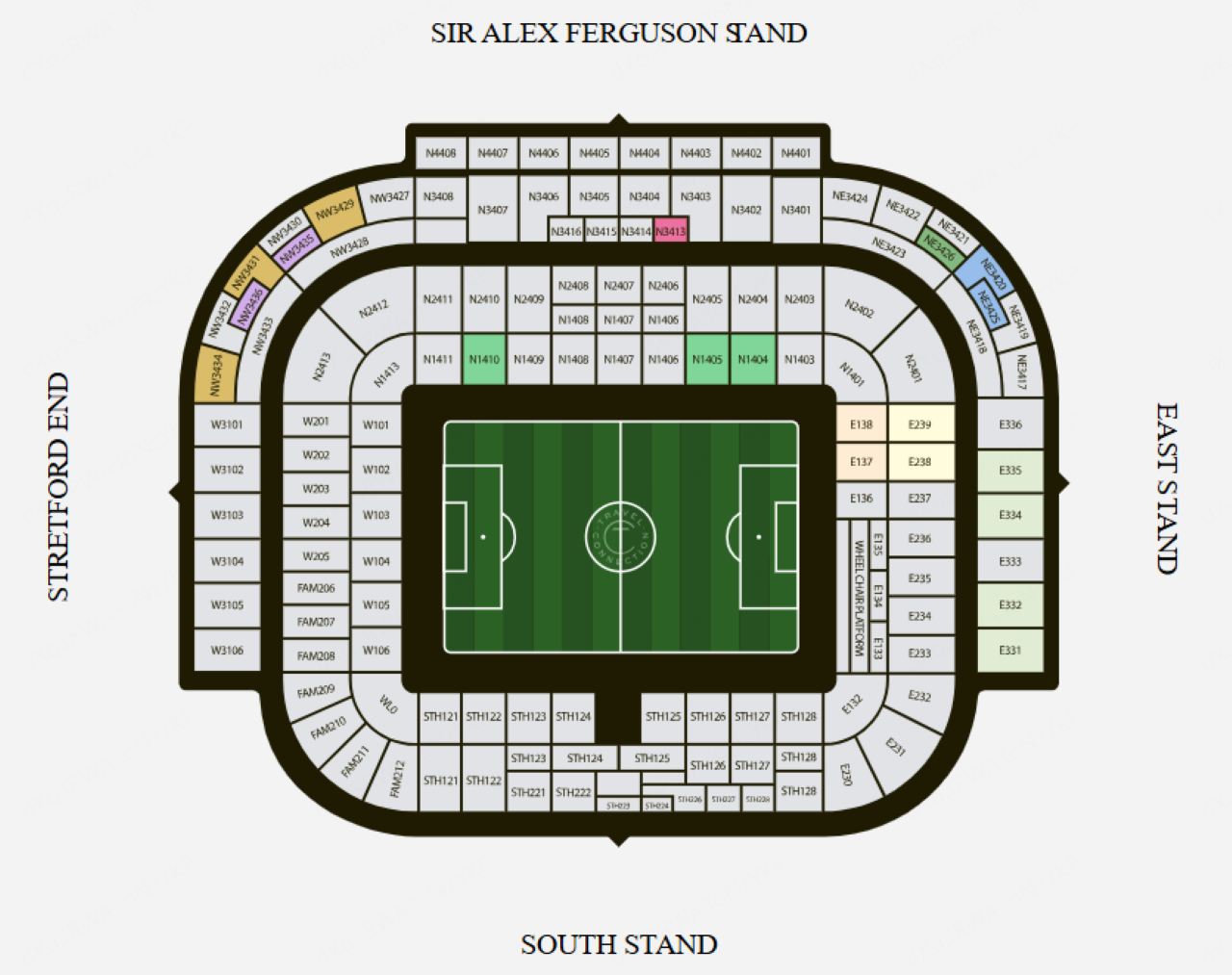 Manchester United FC Premier League Football Match Ticket at Old Trafford Stadium – photo 4