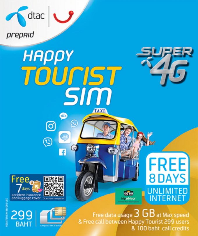 Thailand SIM Card — Phuket Airport Collection