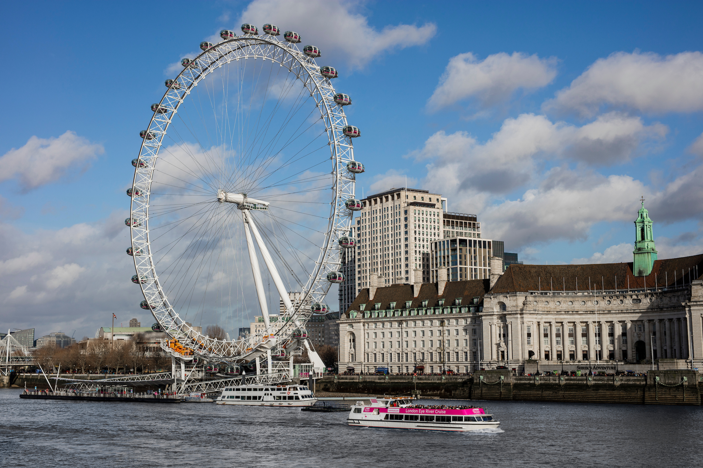 COMBO: London Eye + River Thames Cruise Ticket