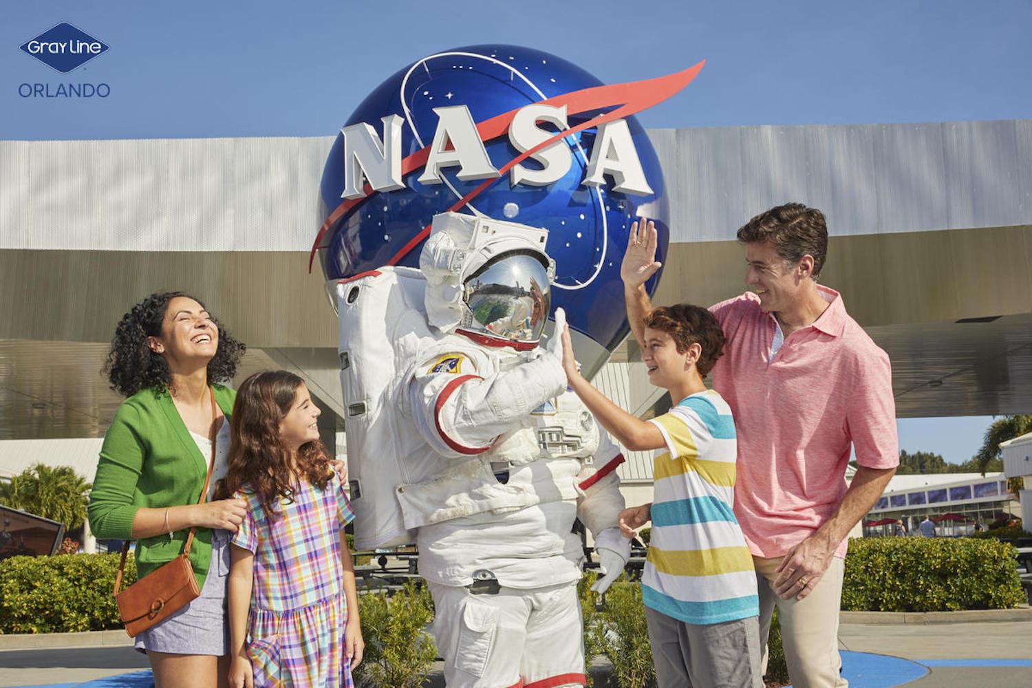 Kennedy Space Center Visitor Complex Admission with Round Trip Transportation from Orlando Area