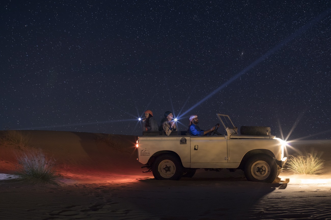 Dubai Private Night Safari Tour with Astronomy Session