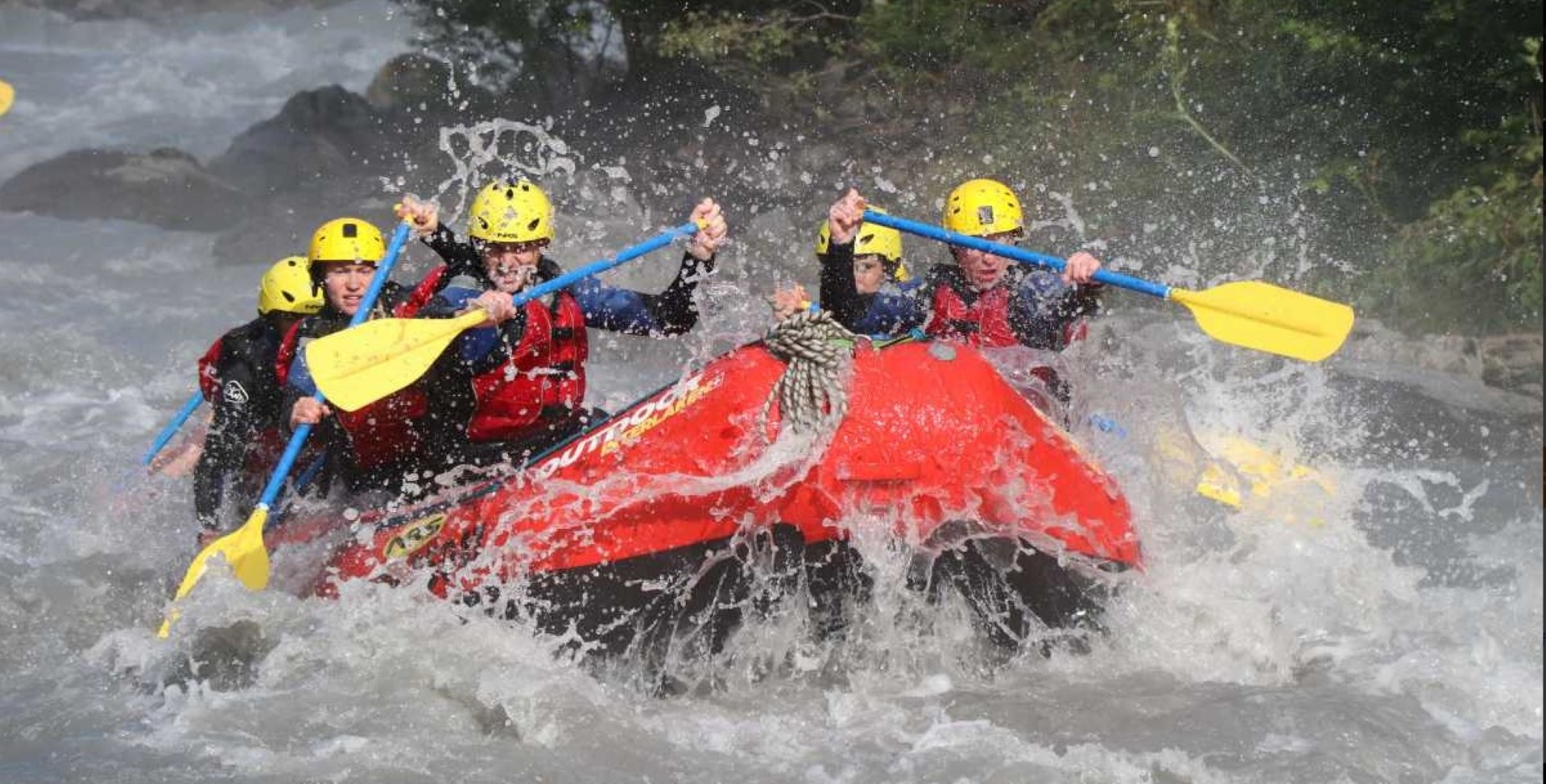 River Rafting in Lutschine