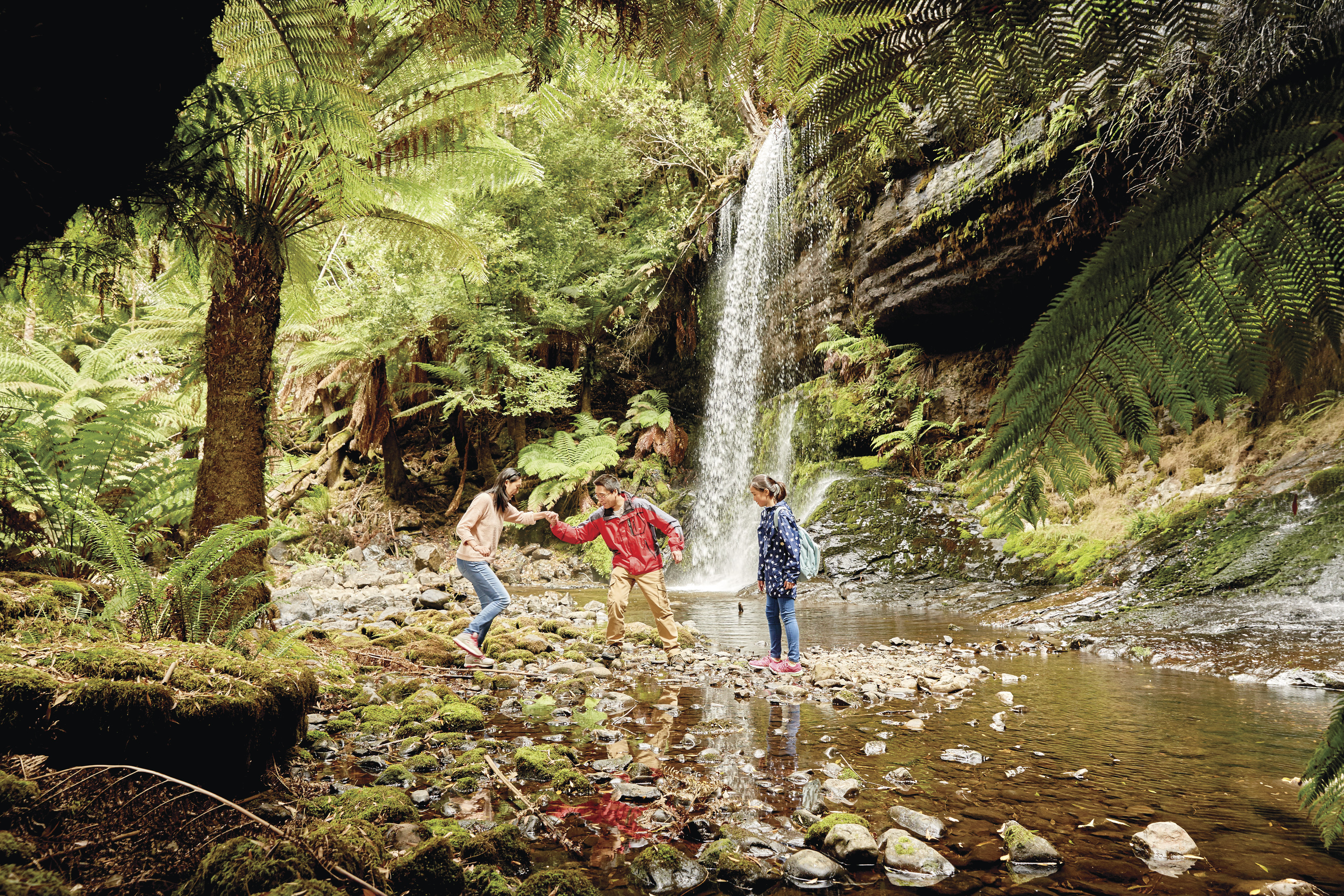 Russell Falls Tour from Hobart