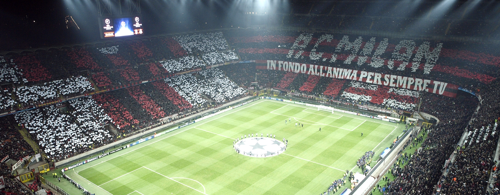 Italian Serie A Football  - AC Milan FC Match Ticket at San Siro Stadium