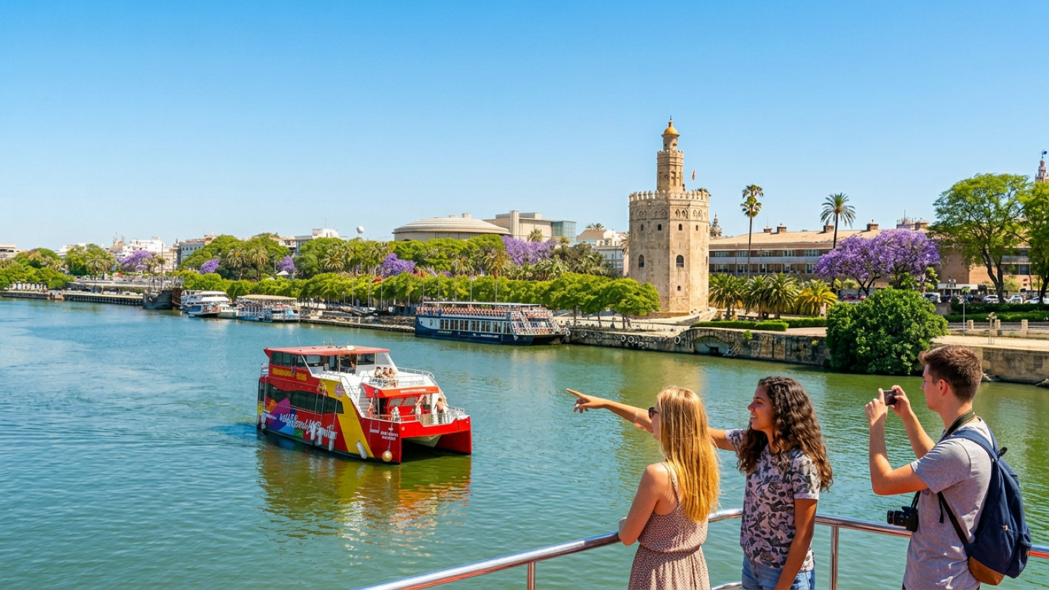 City Sightseeing Seville River Cruise: 1-Hour Scenic Tour