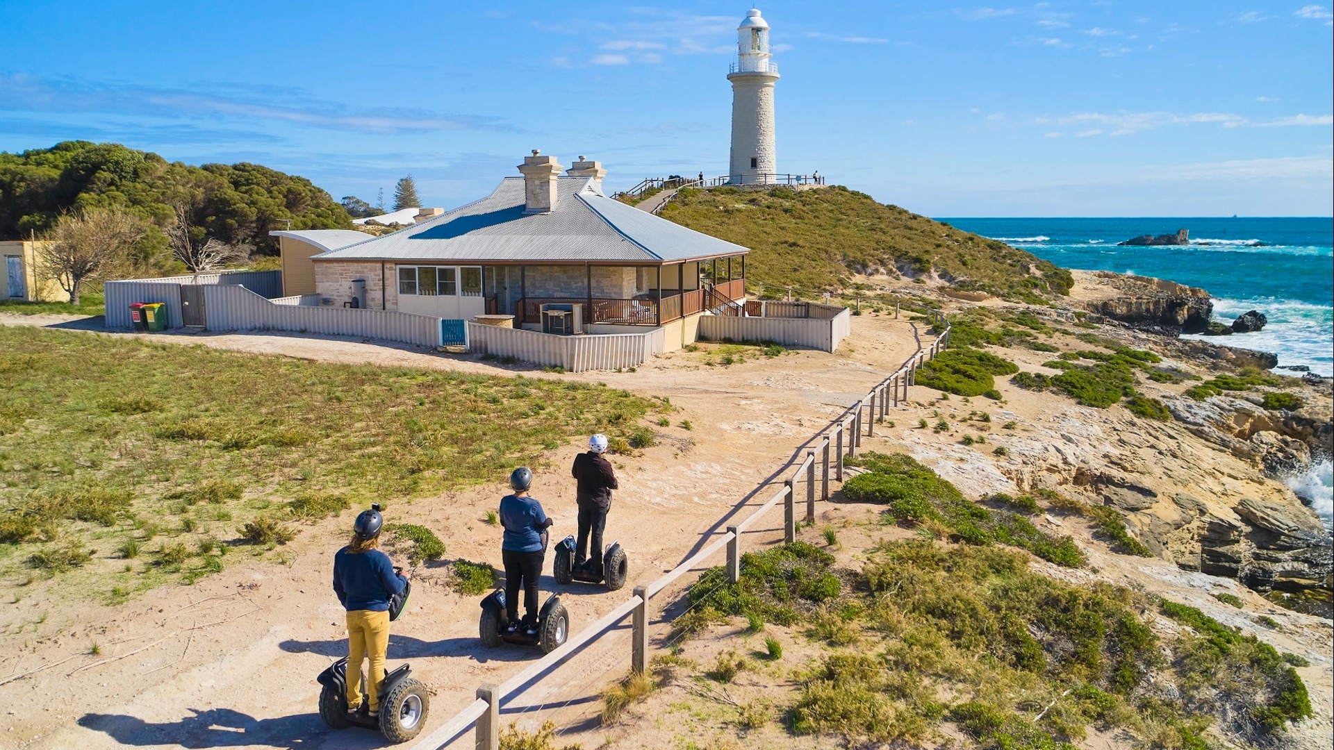Rottnest Island Settlement Explorer Segway Tour with Round Trip SeaLink Ferry Transfer