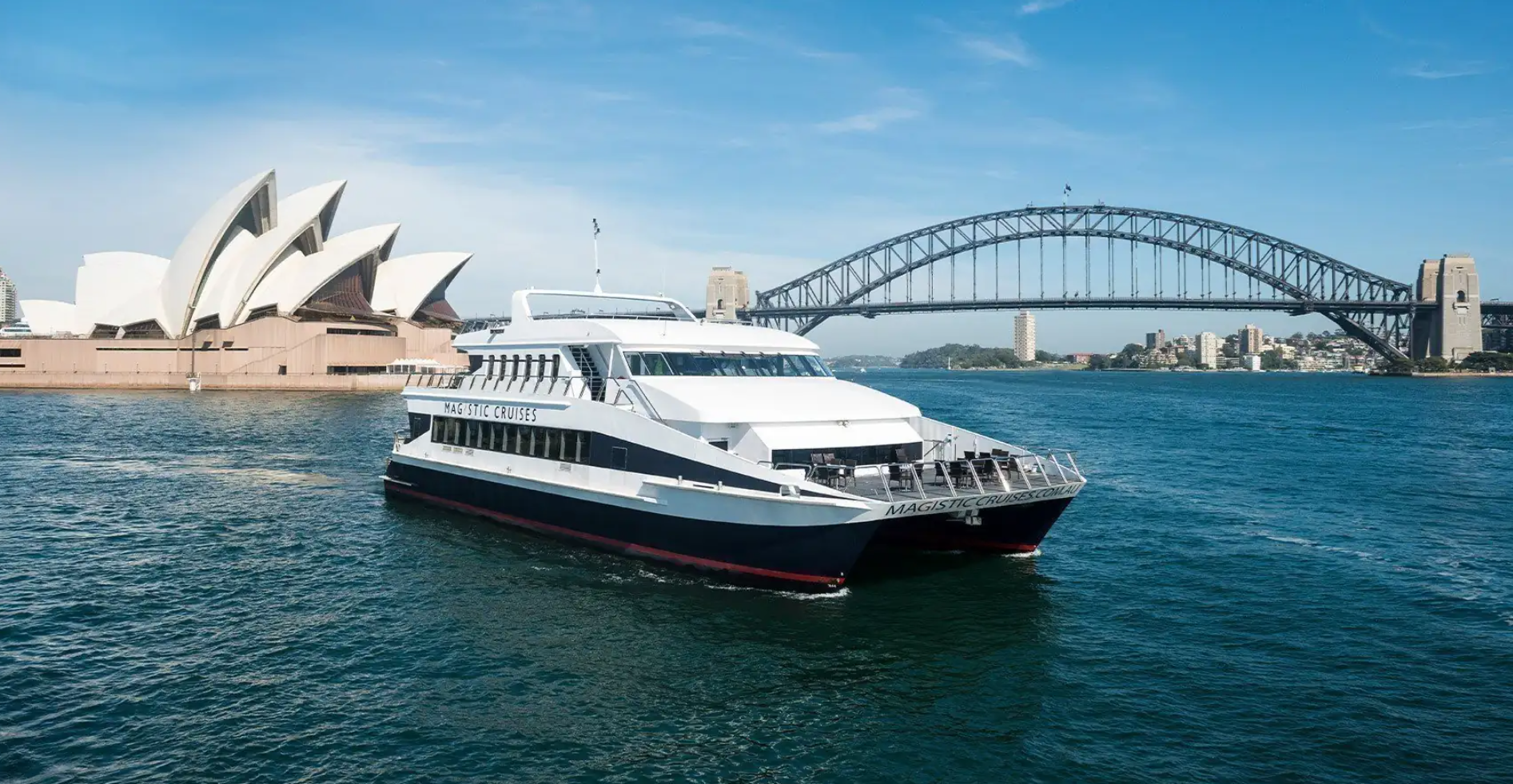 Sydney Harbour Buffet Lunch Cruise aboard Magistic Cruises from Darling Harbour