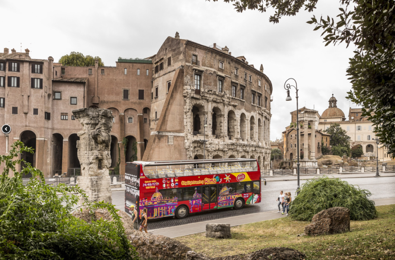 Colosseum Ticket and  Rome Hop-on Hop-off Bus Tour - City Sightseeing