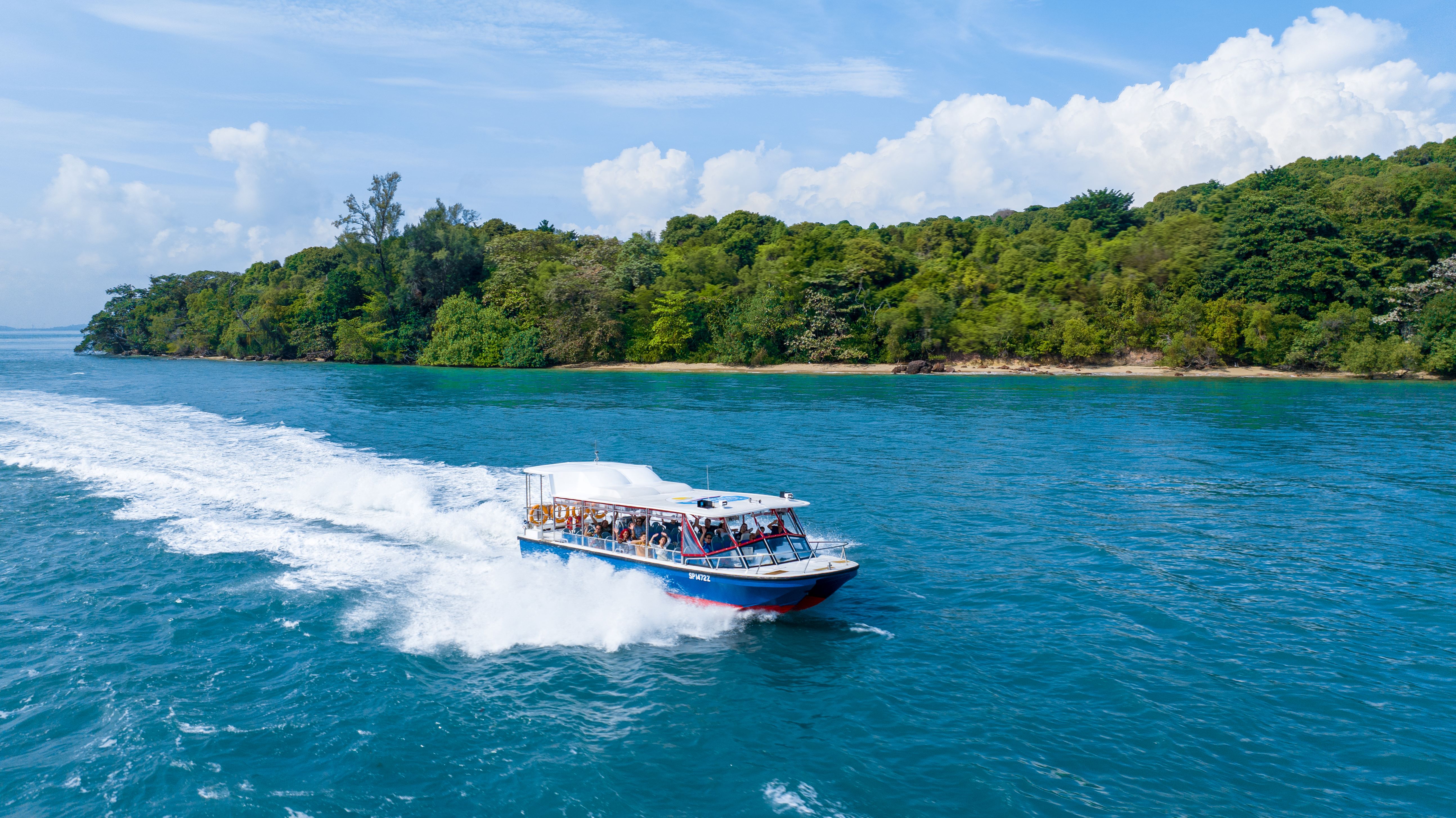 COMBO: Singapore Cable Car + Albatross Hop-On Hop-Off Speedboat Tickets