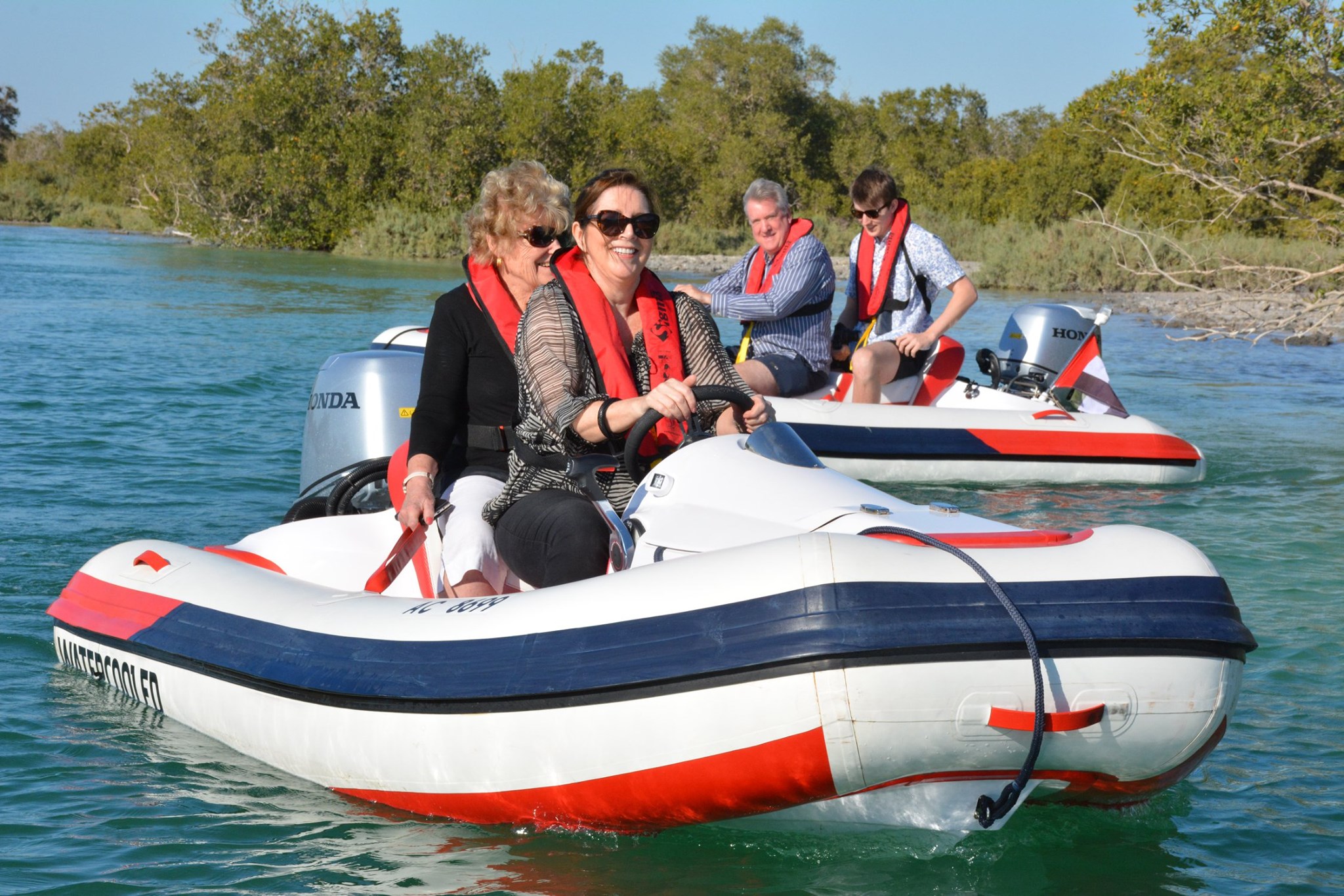 Yas Island Self-Drive Rhino Rider Speedboat Tour