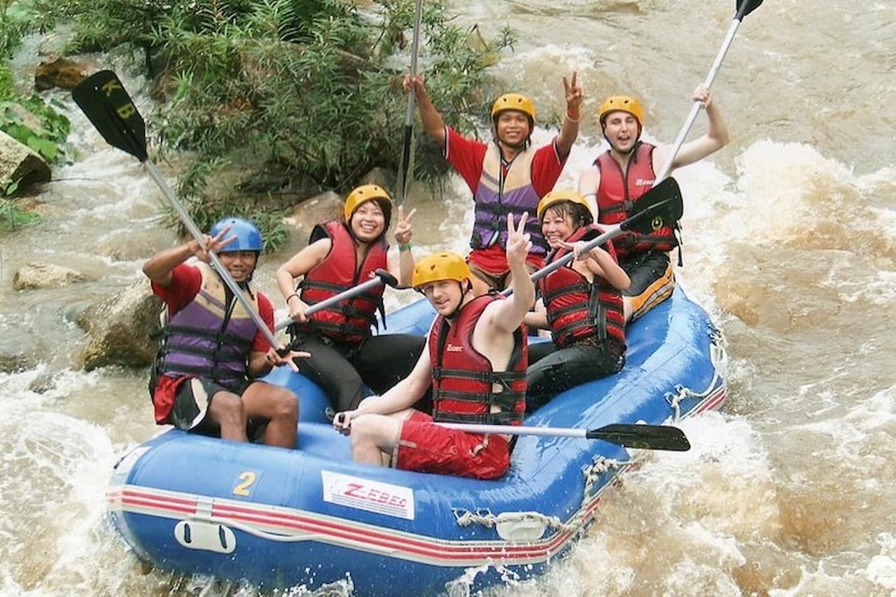 Whitewater Rafting & ATV Adventure Tour from Phuket