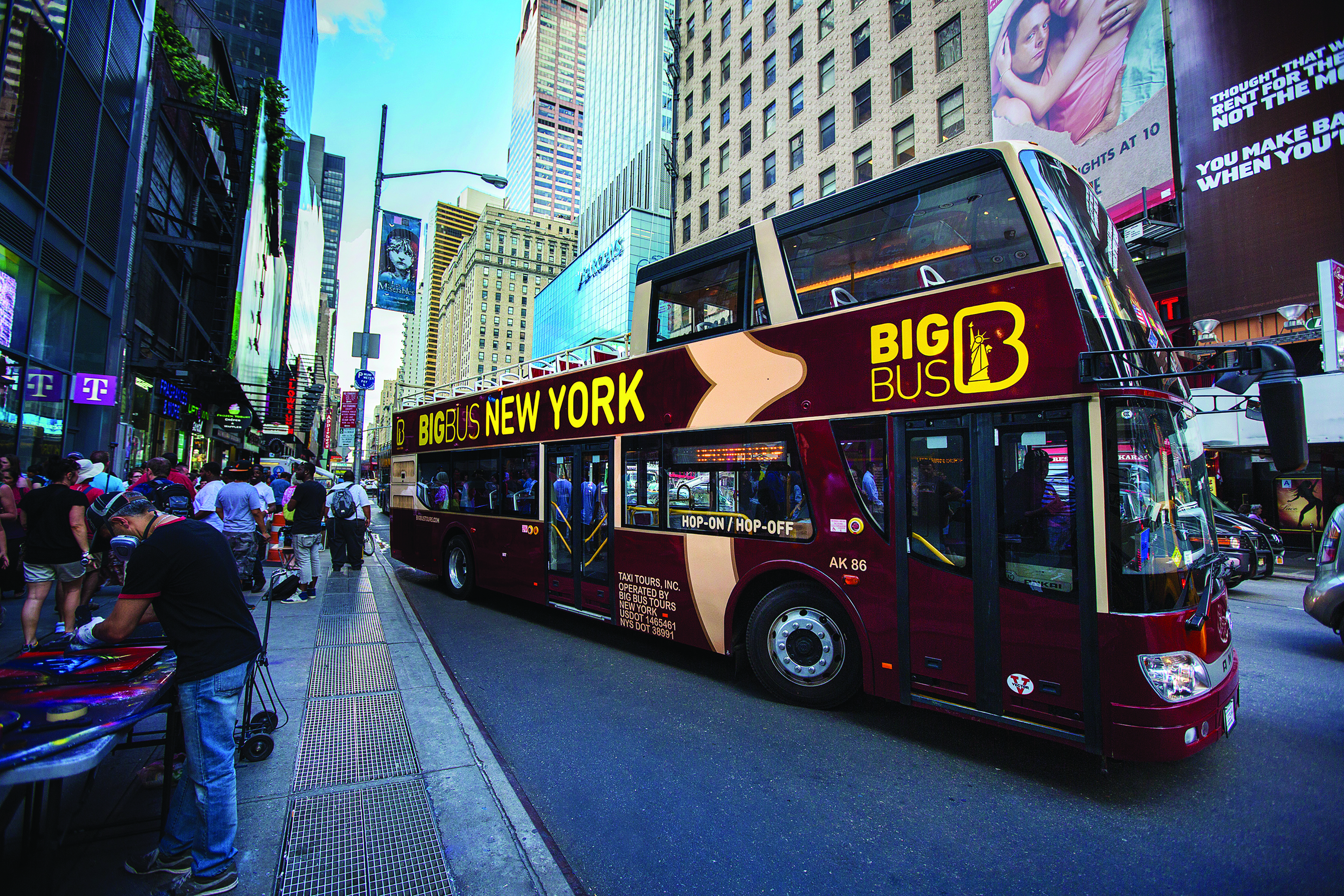Big Bus New York Hop-on Hop-off Bus Tour