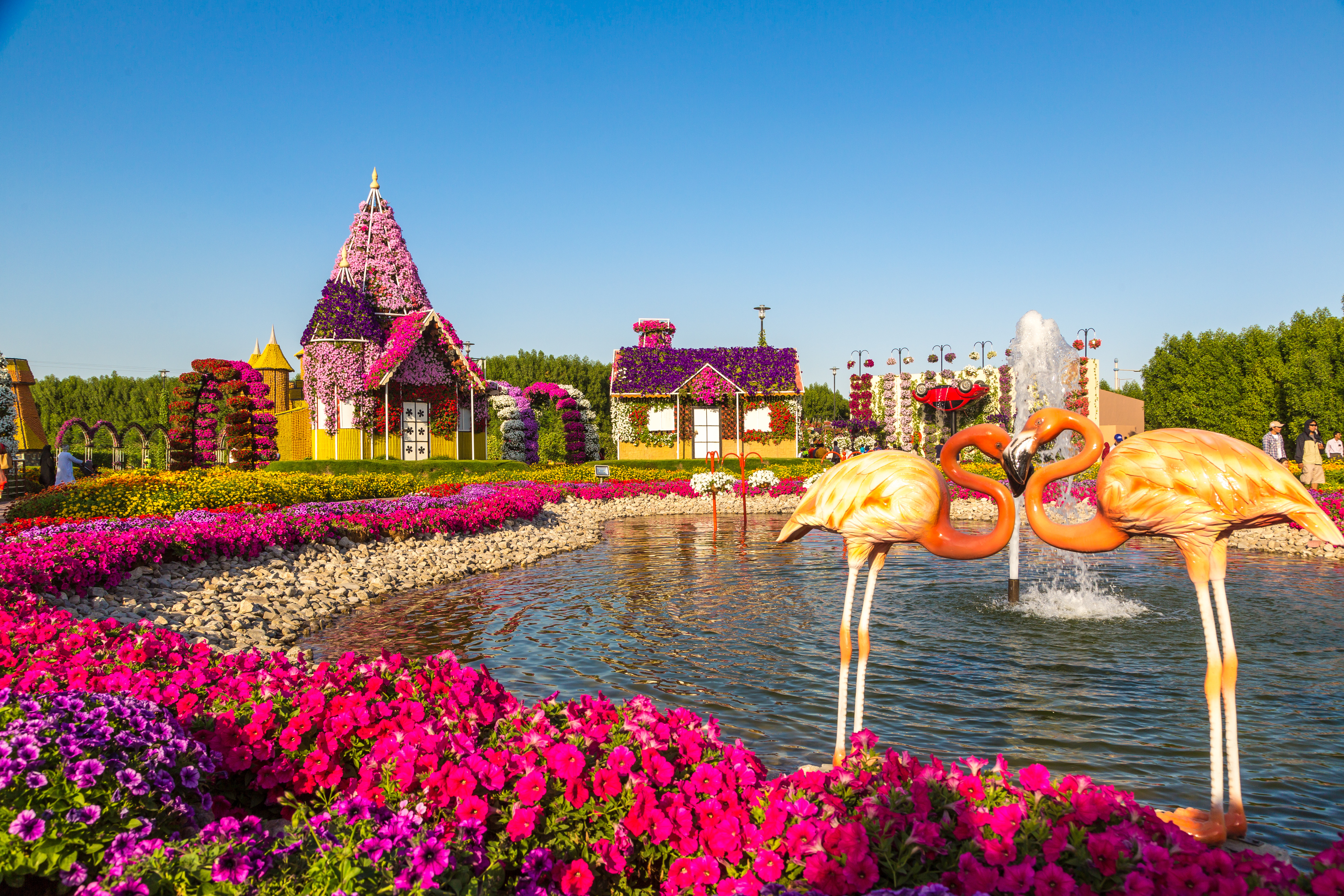 COMBO: Dubai Miracle Garden + Global Village Dubai Tickets