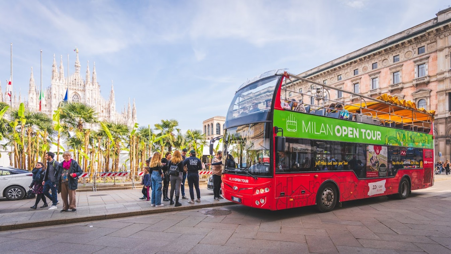 Milan Open Tour Hop-On Hop-Off Bus Tour