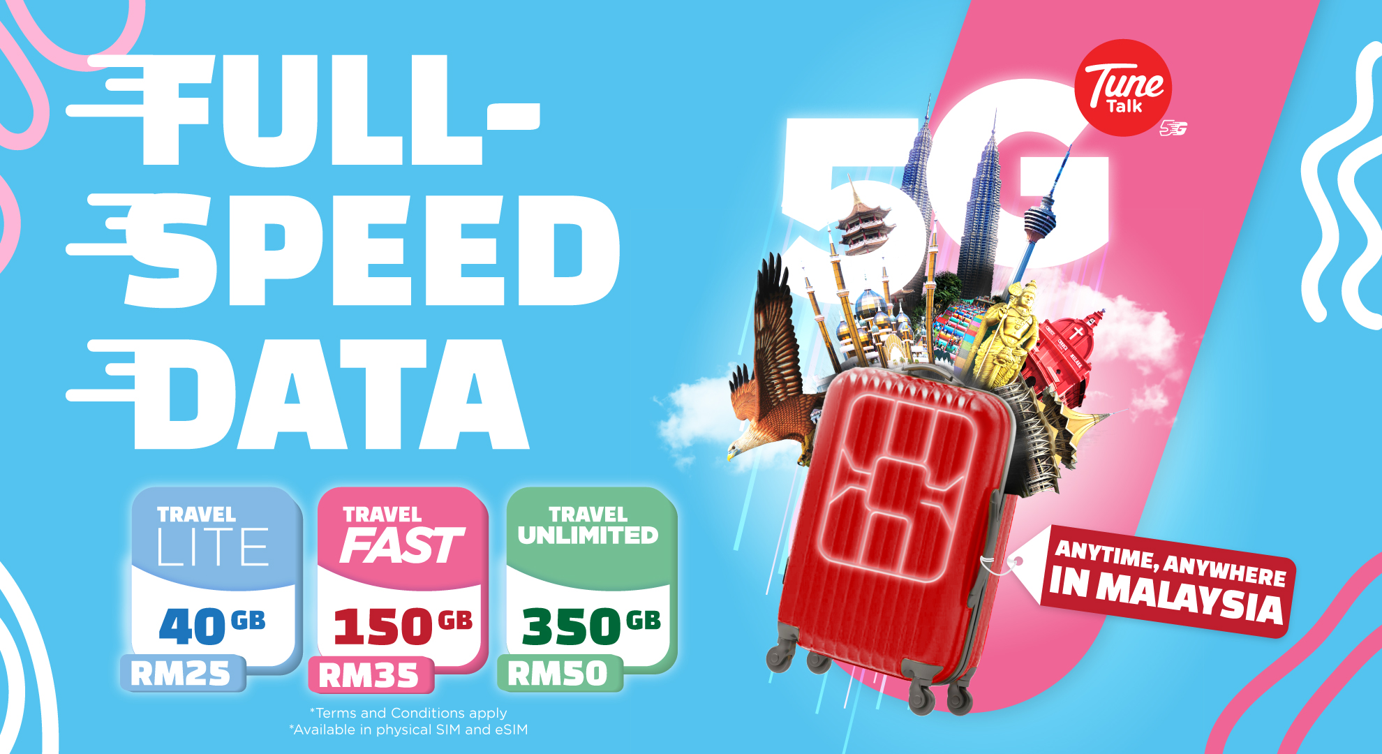 Malaysia Tune Talk 5G eSIM