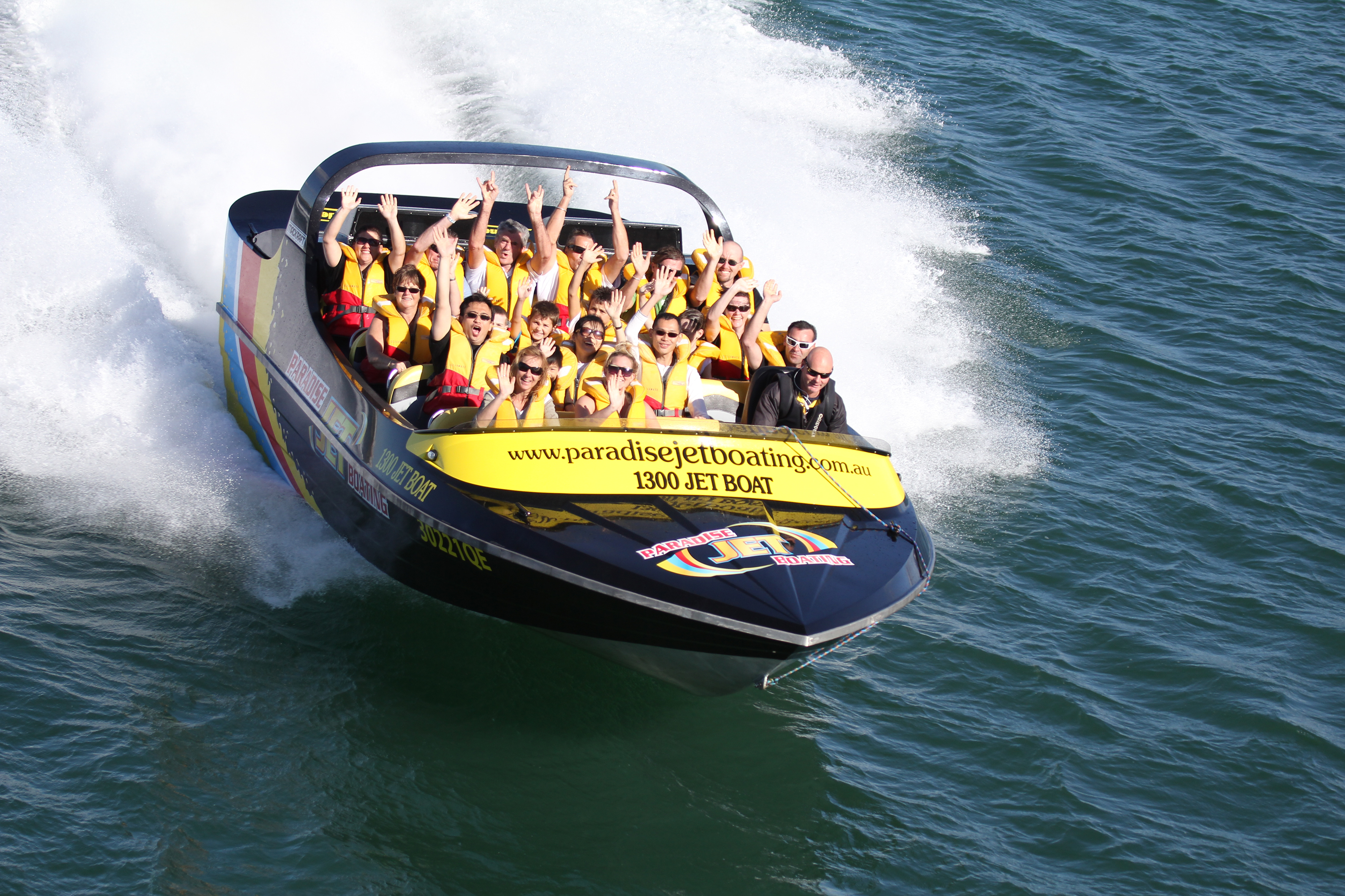 Gold Coast Jet Boat Ride departing from Surfers Paradise