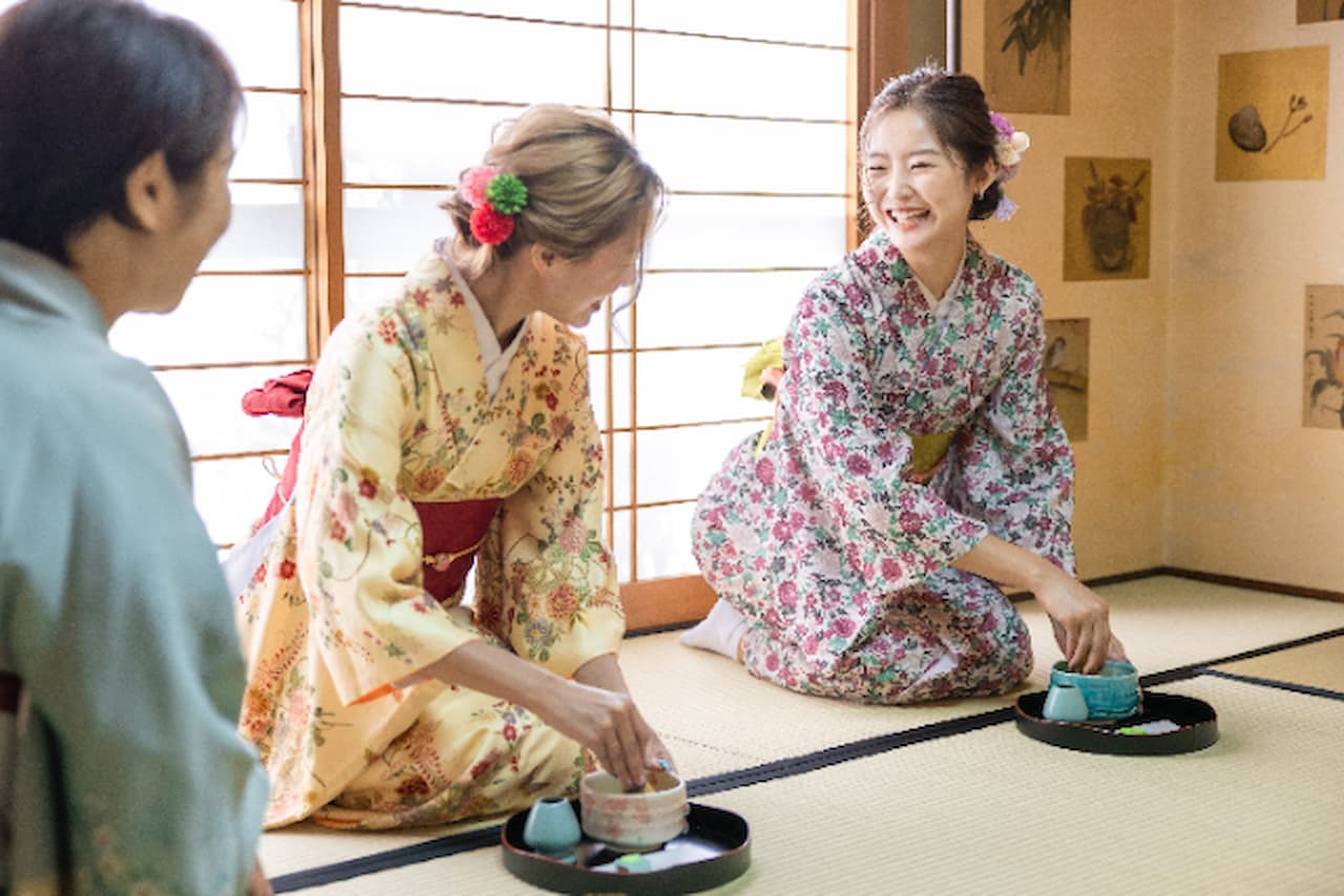 Tea Ceremony Experience at Canon Kyoto