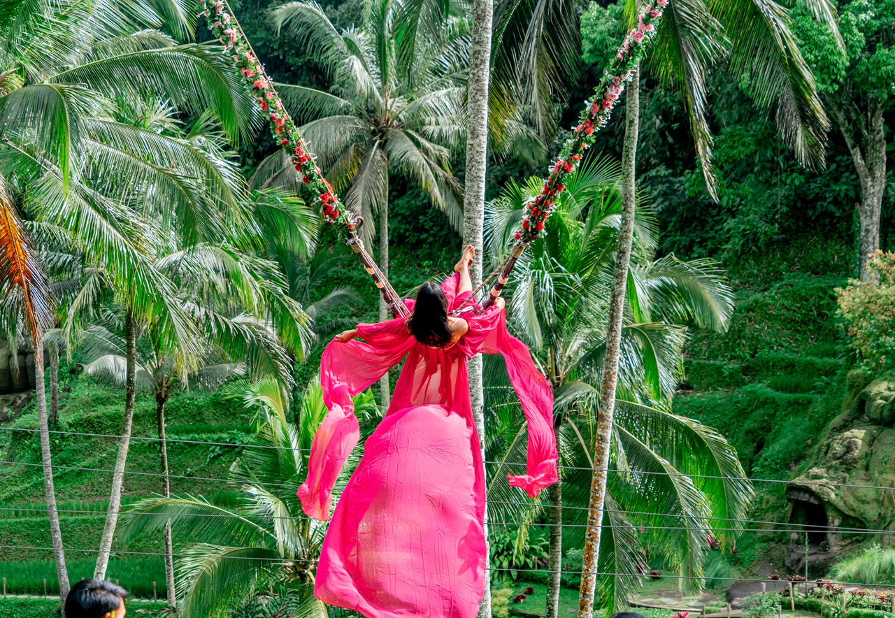 Alas Harum Bali: Swing, Skybike, and Zipline