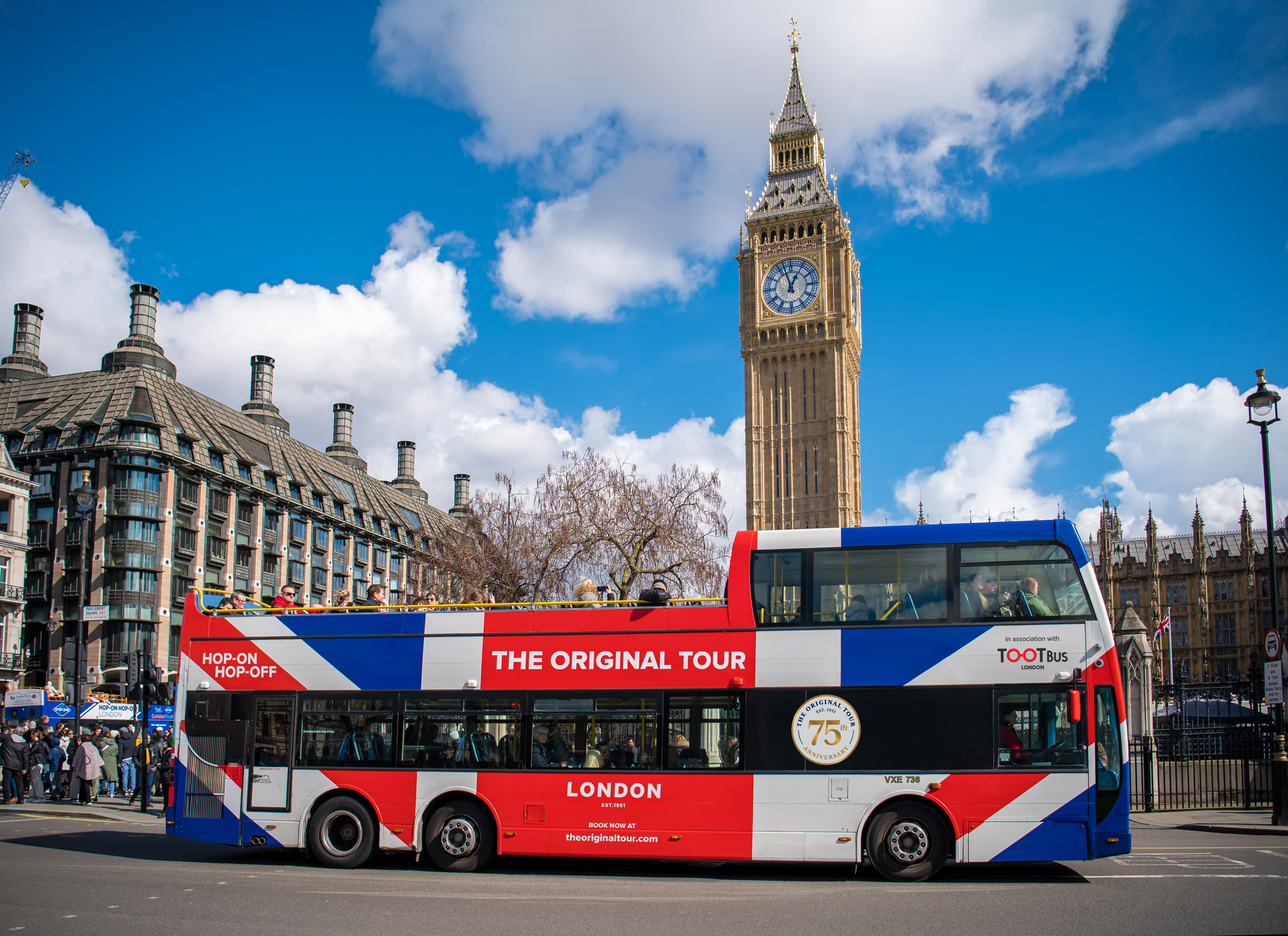 Tootbus London Hop-on Hop-off Bus Tour