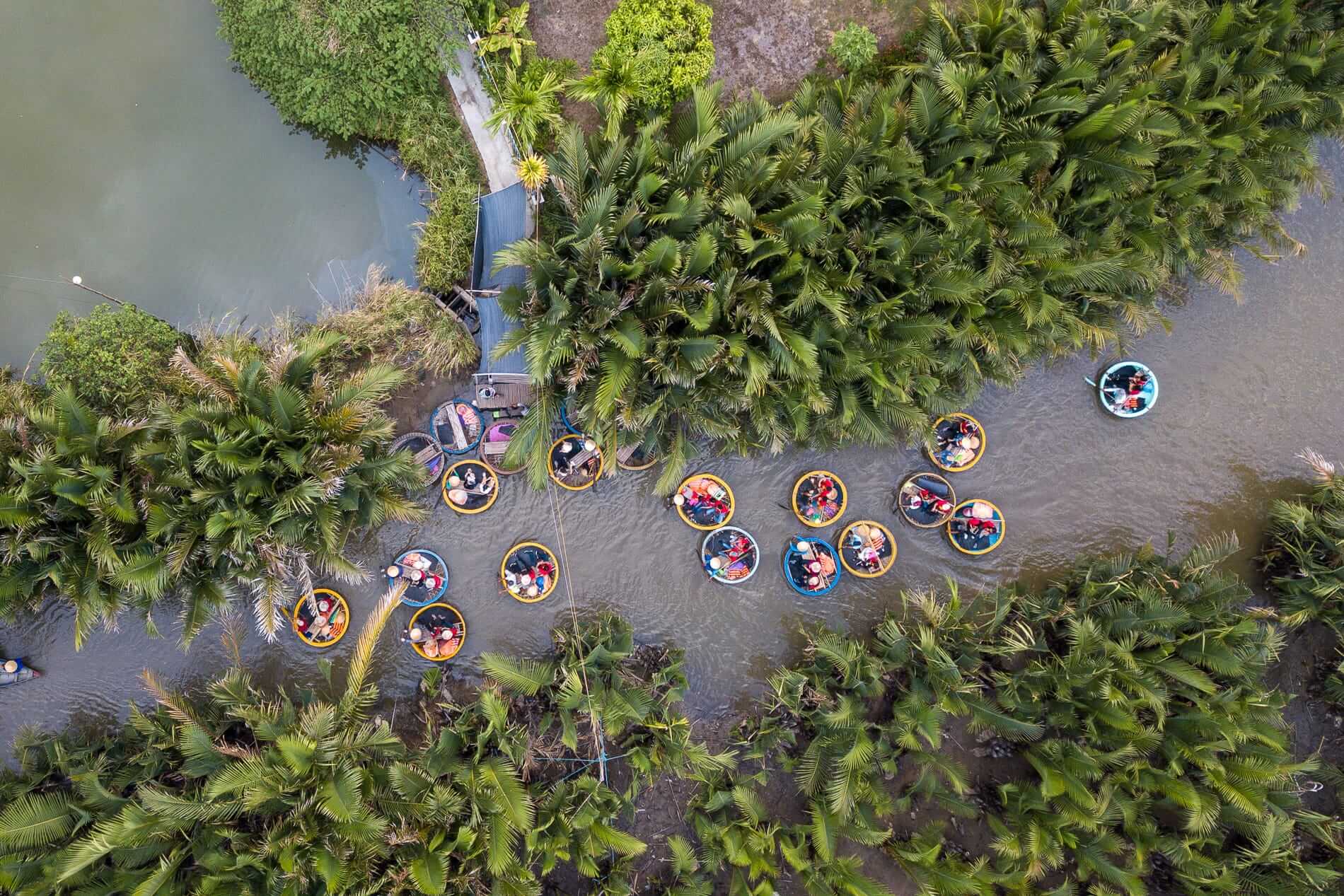 Hoi An Coconut Forest Basket Boat Ride