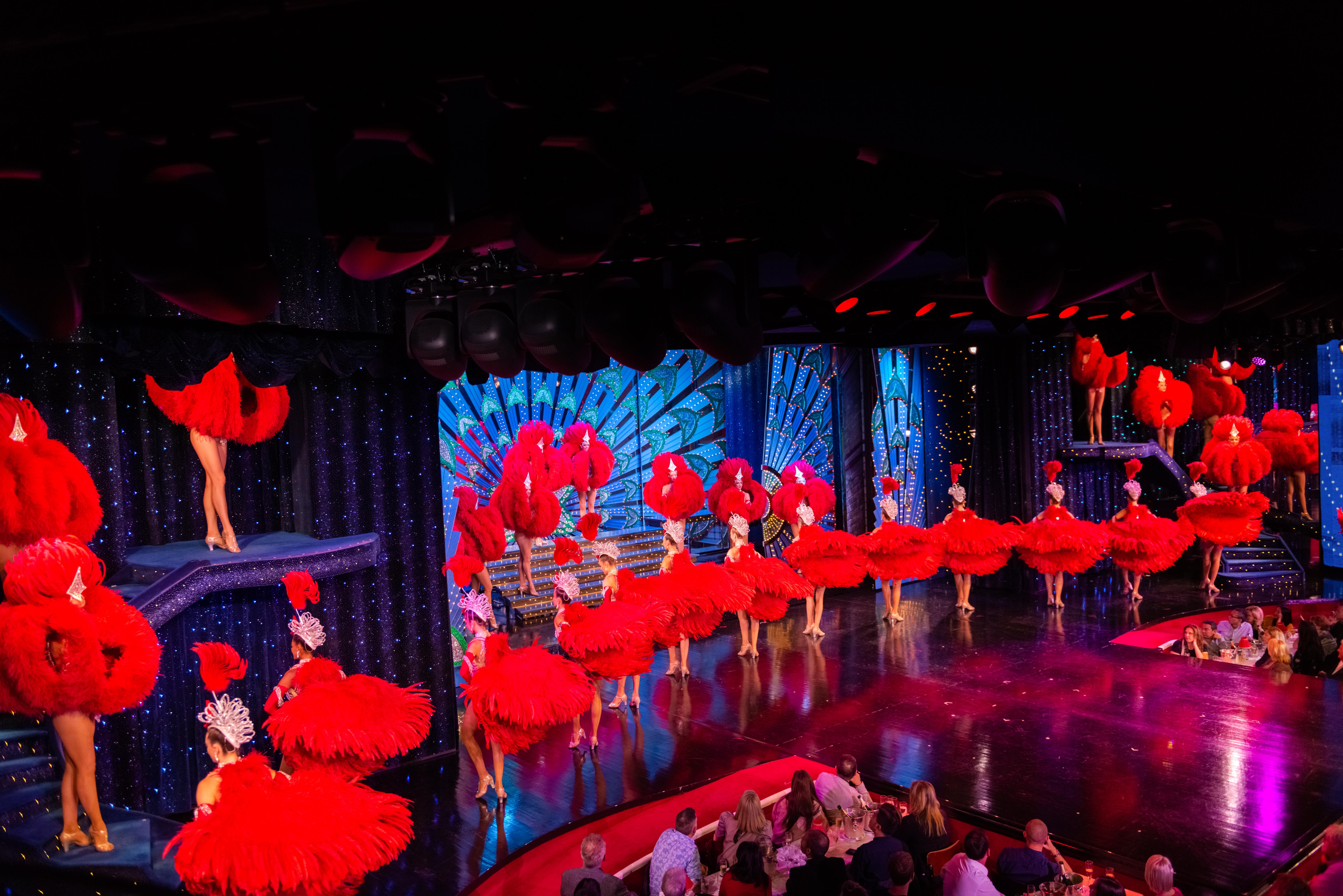 Moulin Rouge Cabaret Show with Drop-off Service and Dinner