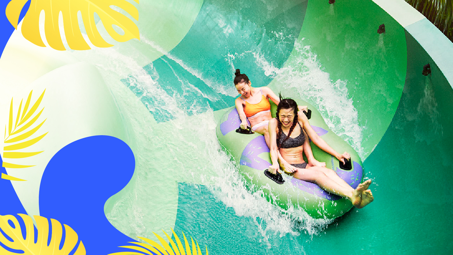 COMBO: Adventure Cove Waterpark + Gardens by the Bay Ticket