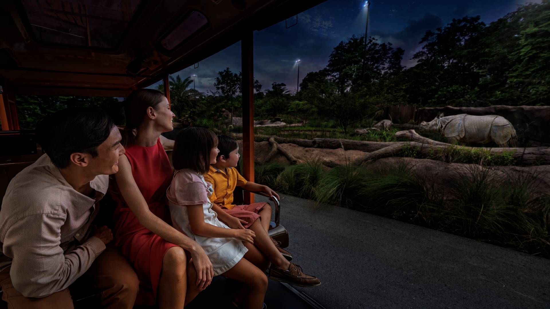 2-Park Destination Pass: Singapore Night Safari + River Wonders Tickets