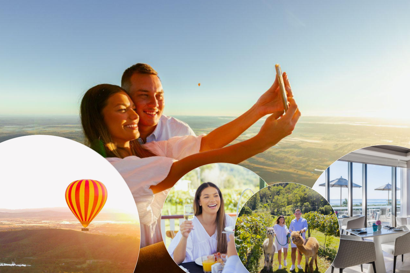 Gold Coast Hot Air Ballooning with Optional upgrade to Breakfast