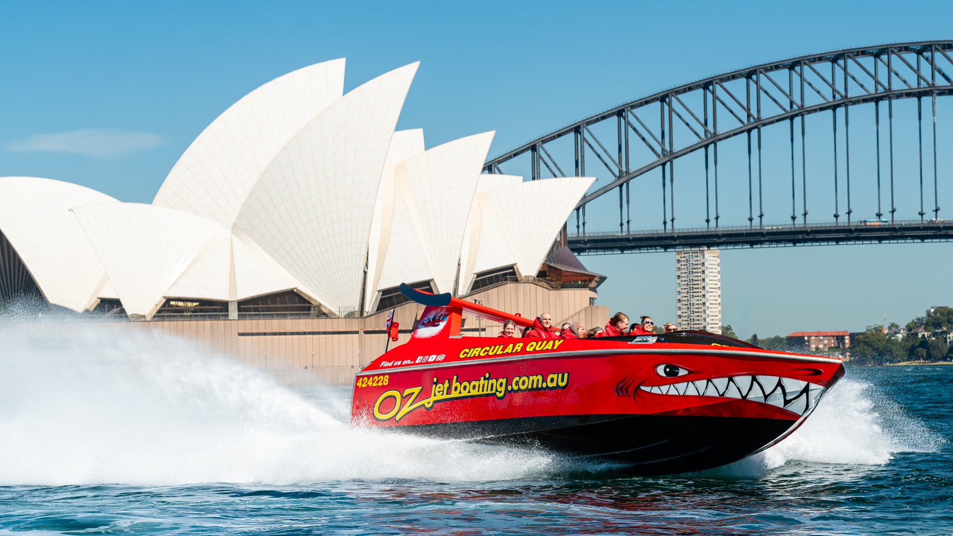 Sydney Harbour Jet Boat Thrill Ride