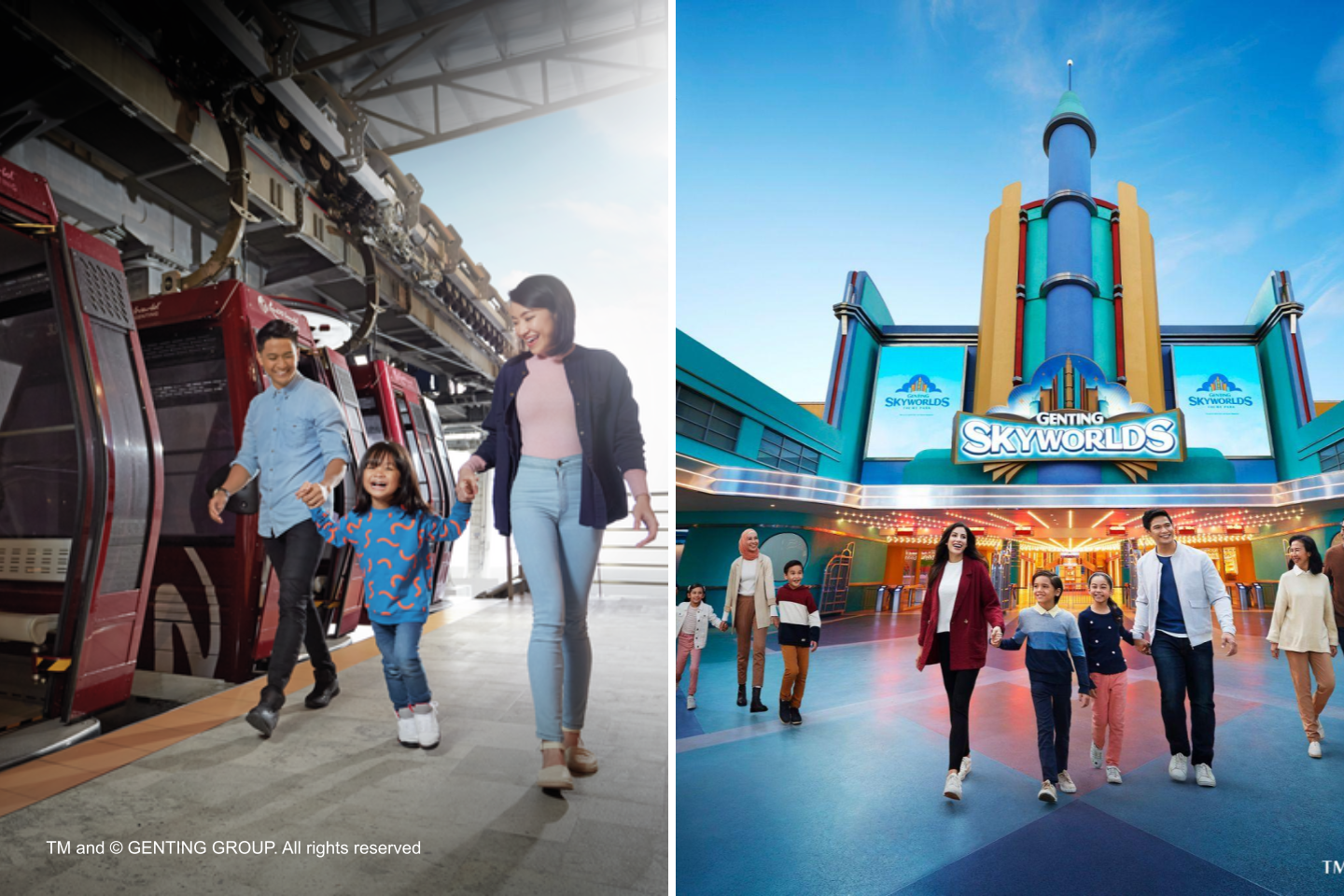 COMBO: Genting SkyWorlds + Cable Car Tickets